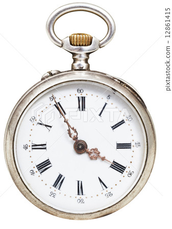 five minutes to four o'clock on dial retro watch five minutes to four o'clock on dial retro watch 12861415