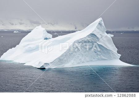 Antarctica - Landscape With Iceberg Antarctica - Landscape With Iceberg 12862088