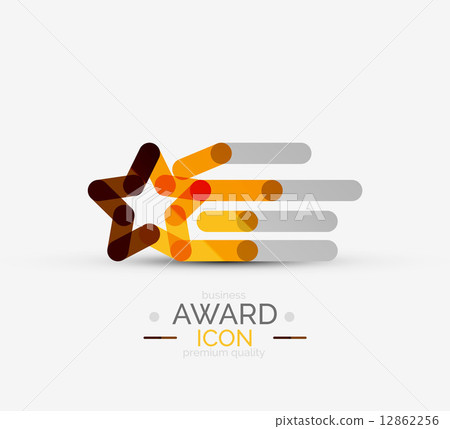 Award icon, logo. 12862256