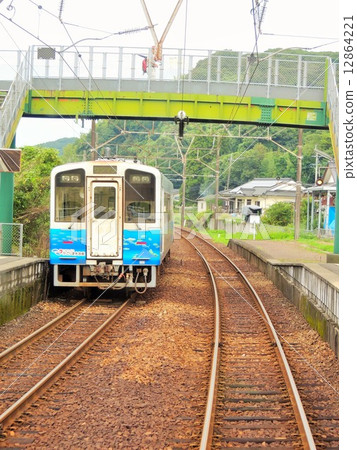 繡球花Orenji鐵路第1部分 12864221