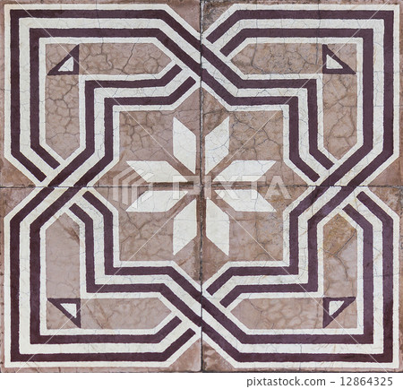 Classic seamless pattern floor tiles Classic seamless pattern floor tiles 12864325