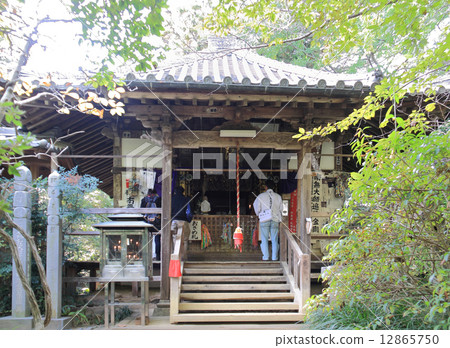 Shikoku Shrine Plant No. 46 Buddhist 'Joruri Temple' Pilgrims who will visit Daitsudo 12865750