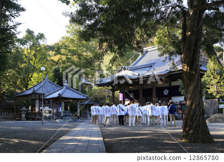 Shikoku Buddha 39th Buddhist "Zenkoji" Main Hall and Daishodo Shikoku Buddha 39th Buddhist "Zenkoji" Main Hall and Daishodo 12865780