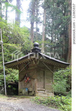 四國佛教44號佛教寺院“Daokodera”Jizo Hall，除了入口 12865837