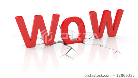 Abbreviation WOW in cracked ground 12866355