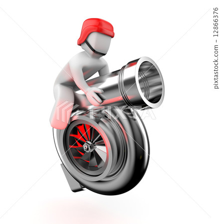 Turbocharger with driver 12866376