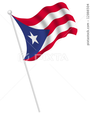 波多黎各國旗國旗國旗 12866504