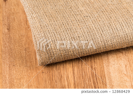 background made of old sackcloth 12868429