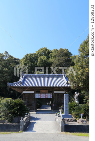 四國神社地方67號佛教寺廟“Daego-ji”Niimon門 四國神社地方67號佛教寺廟“Daego-ji”Niimon門 12869233