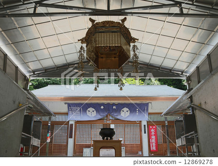 Kagonji City, Kagawa Prefecture, Shikoku Shrine Place No. 68 Buddhist temple "Shinkoin" main hall 12869278