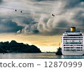 View of the sea from Harbour Front, Singapore 12870999