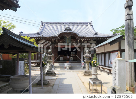 Shikoku Shrine Plant No. 83 Buddhist temple "Ichinomi Temple" Daitakudo 12875565
