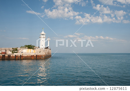 Beacon in Yalta. 12875611