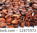 Handmade ceramic pottery 12875972