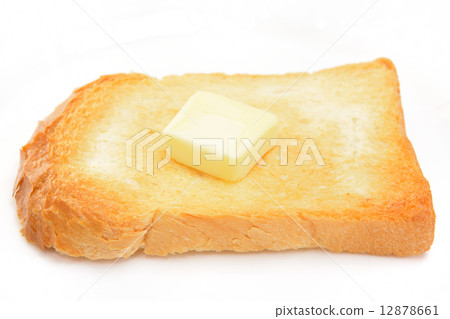 Toast with delicious butter Toast with delicious butter 12878661
