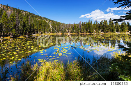 Mountains lake Mountains lake 12880383