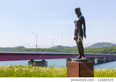 Lake Gosho lake "Statue of Zion" 12880429