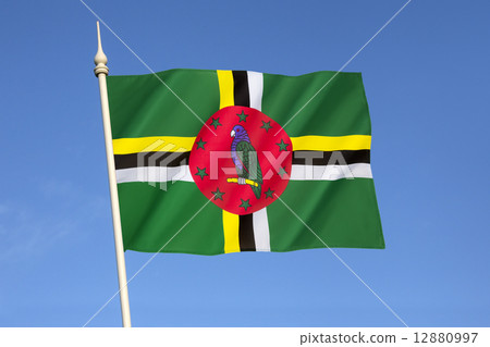 Flag of Dominica Flag of Dominica 12880997