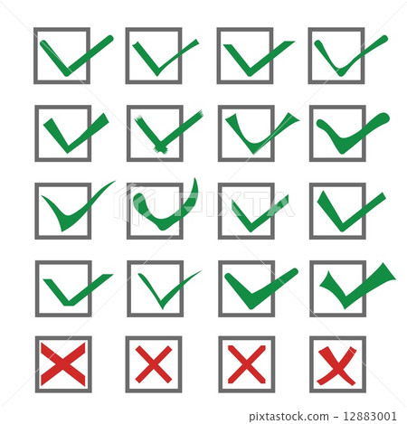 check marks 12883001