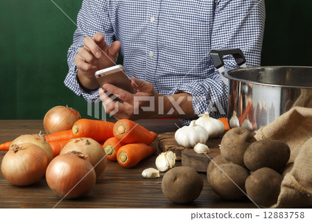 Recipe search with smartphone 12883758