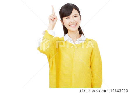 Female pointing 12883960