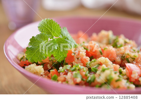 Tabbouleh with quinoa and vegetables 12885408