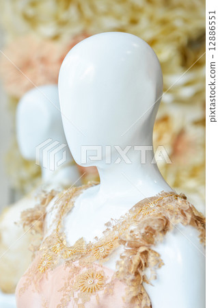 Fake model to show costume 12886551