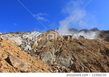 Eri mountain climbing road active volcano Hakodate city Eri mountain climbing road active volcano Hakodate city 12888216