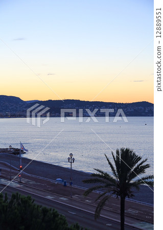 Beautiful Nice coast 12889551