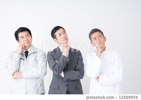 Middle businessman 12889959