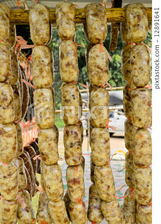 local Sausage Food Preservation in Northern East of Thailand local Sausage Food Preservation in Northern East of Thailand 12891641