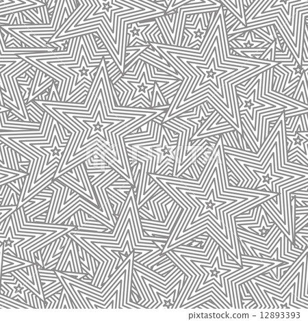 Star seamless pattern - vector abstract background-插圖素材 [12893393 ...