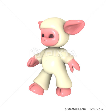 羊的吉祥物 羊的吉祥物 12895737