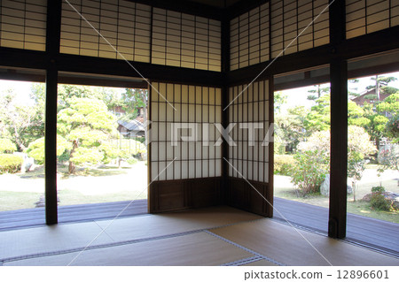 A house of an old private house 12896601