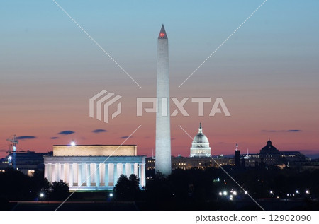 USA Washington DC sunrise USA Washington DC sunrise 12902090