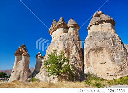 Rock formations in Cappadocia Turkey 12910834