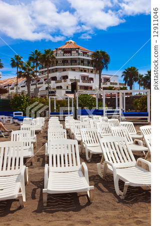 Beach in Tenerife island - Canary Beach in Tenerife island - Canary 12911046