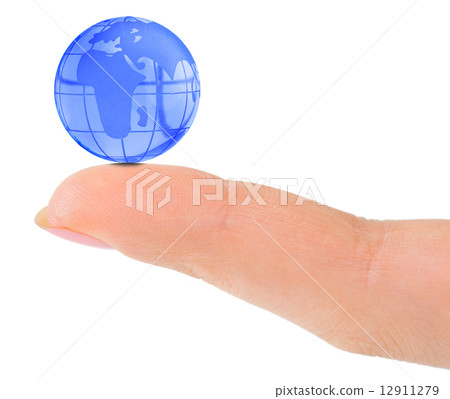 Finger and globe Finger and globe 12911279