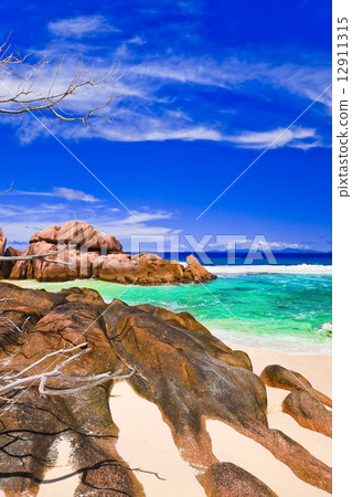 Tropical beach 12911315