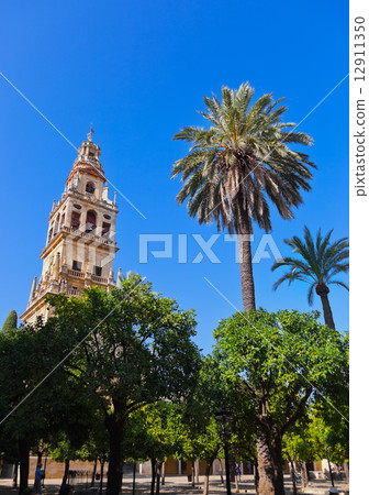 Mezquita Mosque Cathedral tower - Cordoba Spain 12911350