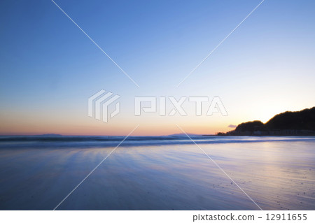 Yunigahama's Sunset 12911655