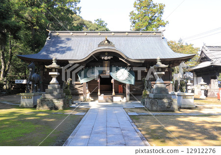 德島市一宮町的“Ichinomiya Shrine”(面對Daiichi-ji Temple No. 13 Shikoku Buddha) 德島市一宮町的“Ichinomiya Shrine”(面對Daiichi-ji Temple No. 13 Shikoku Buddha) 12912276