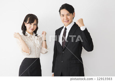 商務男人和女人 商務男人和女人 12913563