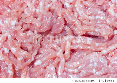 Close up of minced meat. 12914654