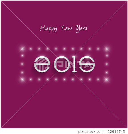 Happy new year 2015 creative greeting card design - Stock Illustration ...