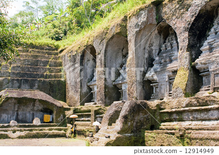 Bali. Indonesia. .Temple-tomb of imperial family. Gunung-Kavi... 12914949