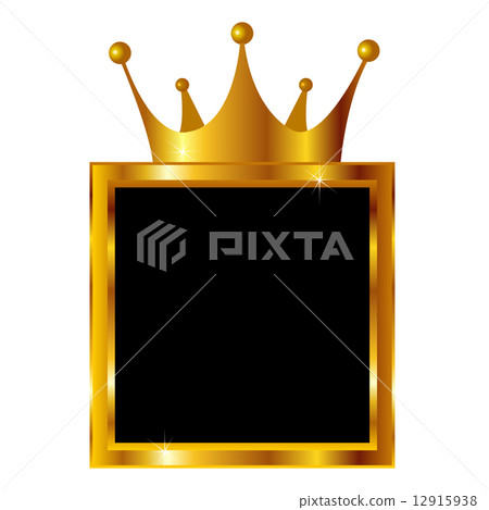 Crown crown frame - Stock Illustration [12915938] - PIXTA