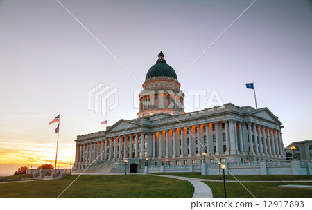 Utah state capitol building in Salt Lake City 12917893