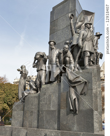 Taras Shevchenko monument in Kharkov Taras Shevchenko monument in Kharkov 12918407