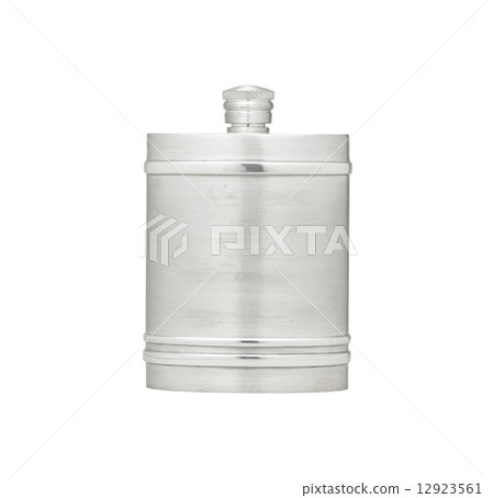 pewter flask pewter flask 12923561